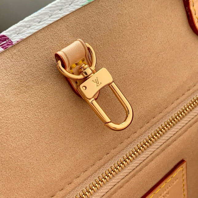 ONTHEGO MM BAG 35 IN MULTICOLOR MONOGRAM CANVAS