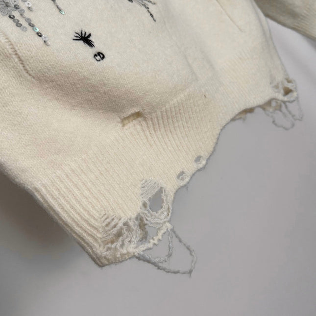DIOR 25S LONG-SLEEVE SWEATER STYLE 002