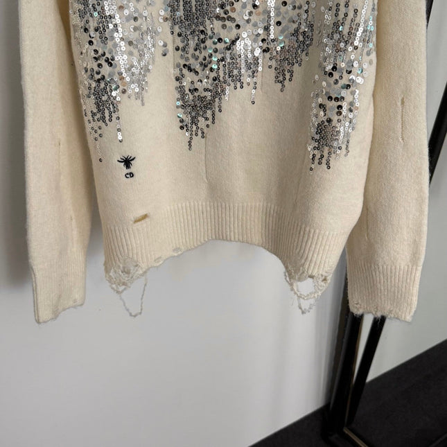 DIOR 25S LONG-SLEEVE SWEATER STYLE 002