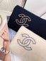 CC SCARF 200 CM IN BLACK CASHMERE 296704