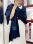 CC SCARF 200 CM IN BLACK CASHMERE 296704