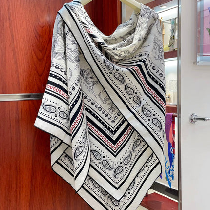 TATOUAGES MARINS BANDANA SHAWL 135 CM COLORFUL 385442