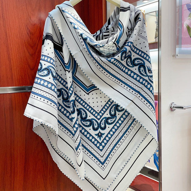 LES ROUES DE PHAETON BANDANA SHAWL 140 CM COLORFUL 385447