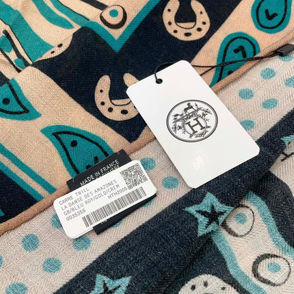 SCARF 135 CM COLORFUL 388153