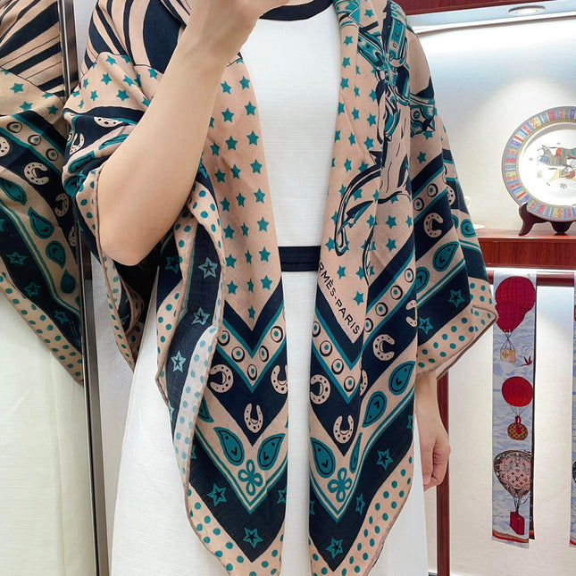 SCARF 135 CM COLORFUL 388153