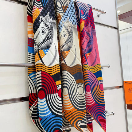 SCARF 140 CM COLORFUL 388173