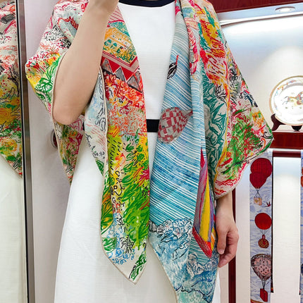 SCARF 140 CM COLORFUL 389994