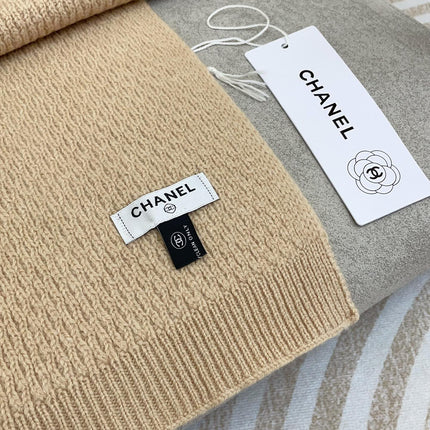 SCARF 190 CM IN DESERT BROWN CASHMERE 393185