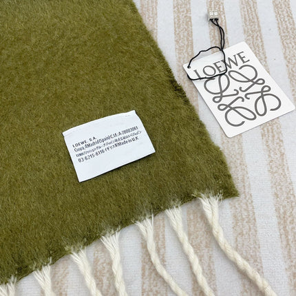SCARF 185 CM IN COLORFUL GRADIENT WOOL AND MOHAIR 396250