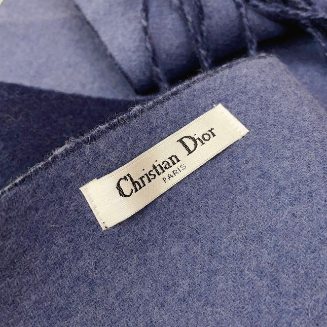 SCARF 180 CM IN NAVY BLUE CASHMERE 419819