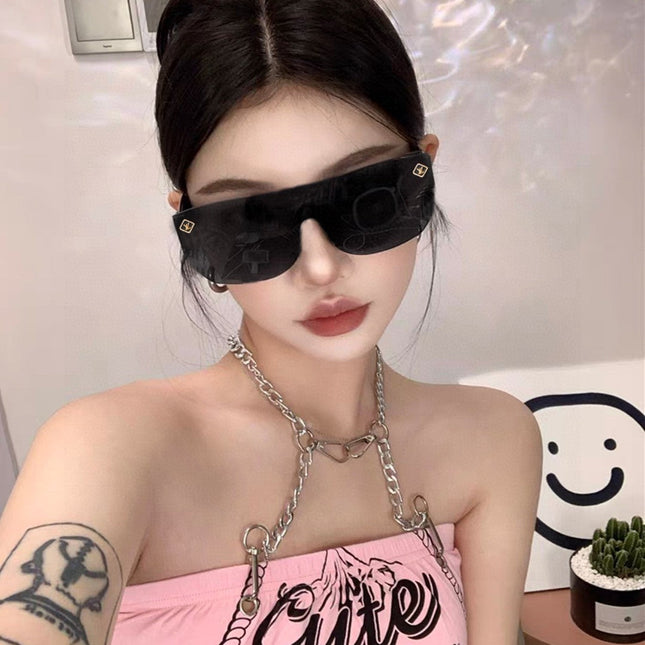 SUPERLIGHT SQUARE SUNGLASSES 68025 IN ACETATE