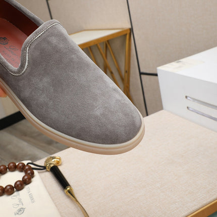 LP VENICE WALK LOAFERS LIGHT GRAY SUEDE