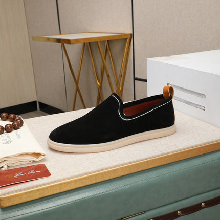 LP VENICE WALK LOAFERS BLACK SUEDE