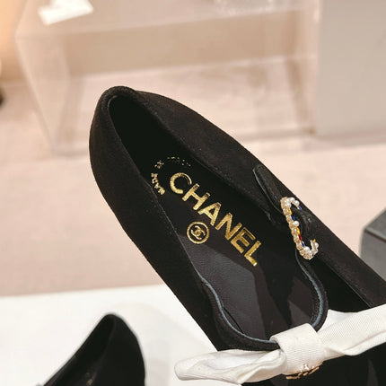 MARY JANE SHOES BLACK CALFSKIN