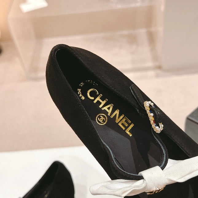 MARY JANE SHOES BLACK CALFSKIN