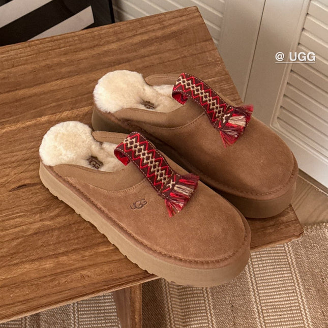 TAZZLE SLIPPER IN BRONZE BROWN SUEDE