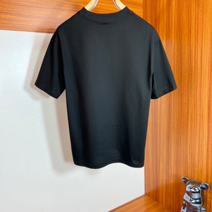 LV T-SHIRT IN BLACK PURE COTTON 238922