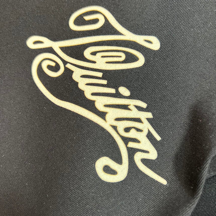 LV T-SHIRT IN BLACK PURE COTTON 238922