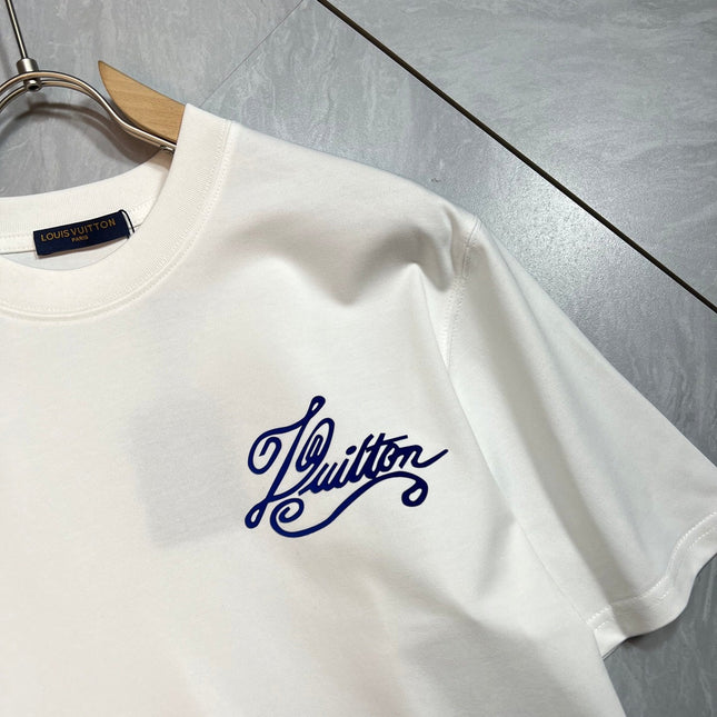 LV T-SHIRT IN WHITE PURE COTTON 238923