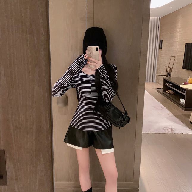MIUMIU T-SHIRT AND SHORTS SET STYLE 448
