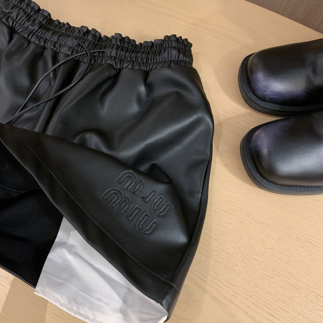 MIUMIU T-SHIRT AND SHORTS SET STYLE 447