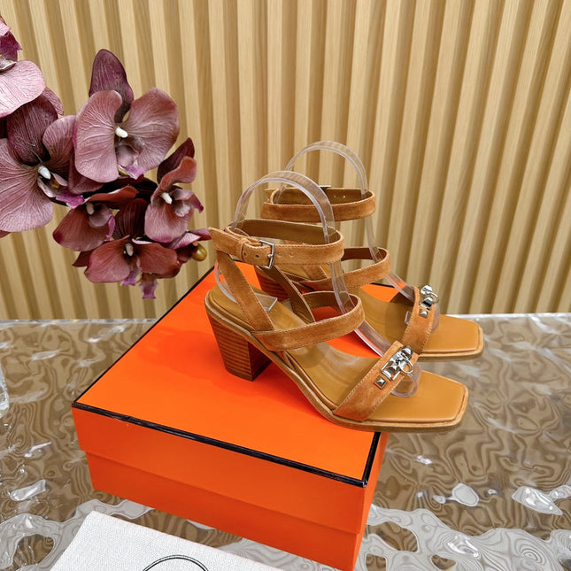 IVRESSE 65 SANDAL TAWNY SUEDE