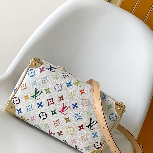 SPEEDY BANDOULIÈRE BAG 25 IN MULTICOLOR MONOGRAM CANVAS