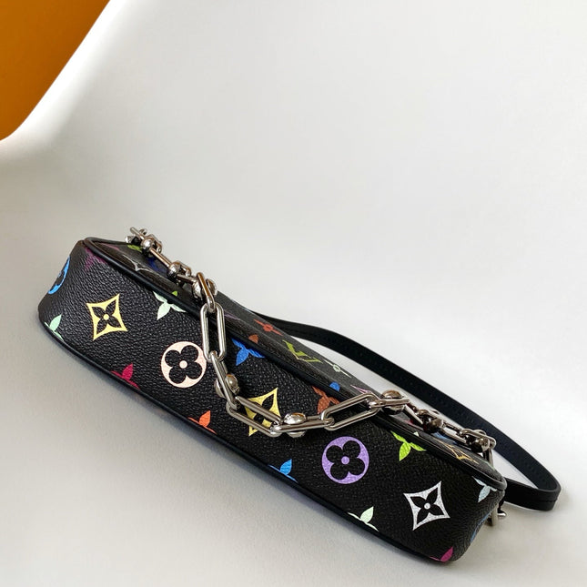POCHETTE ACCESSOIRES 22 BAG IN MULTICOLOR MONOGRAM CANVAS AND COWHIDE
