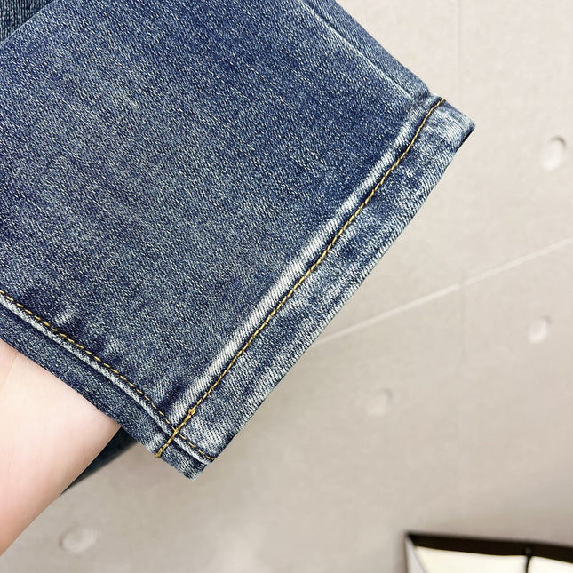 LV BLUE MONOGRAM DENIM JEAN 239498