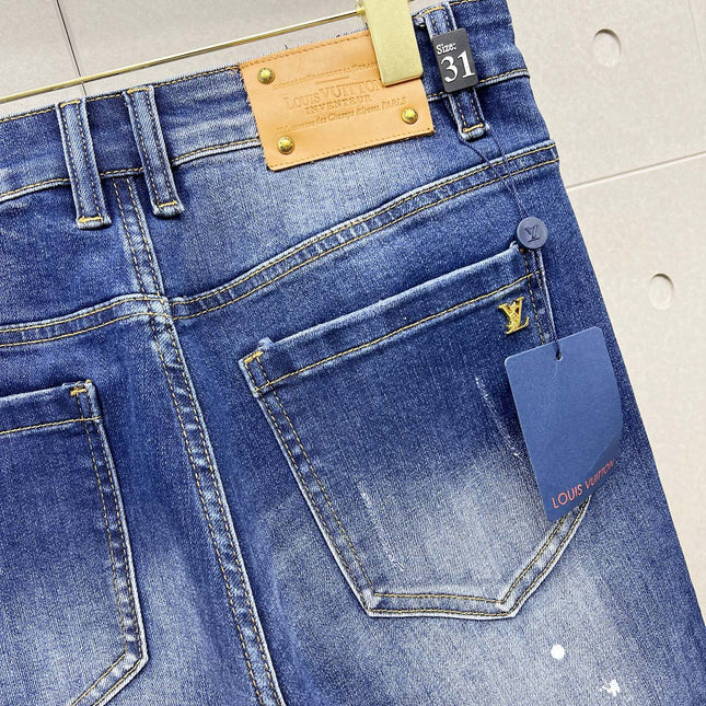 LV BLUE DENIM JEAN 239501