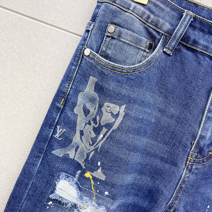 LV BLUE DENIM JEAN 239501