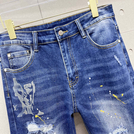 LV BLUE DENIM JEAN 239501