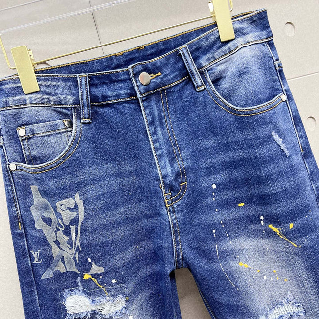 LV BLUE DENIM JEAN 239501