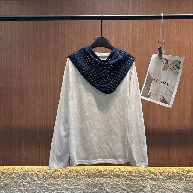ALO T-SHIRT WITH SCARF STYLE 151