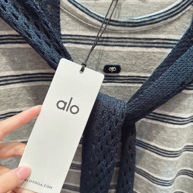 ALO T-SHIRT WITH SCARF STYLE 153