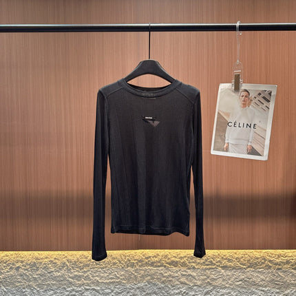 MIUMIU LONG-SLEEVE T-SHIRT STYLE 302