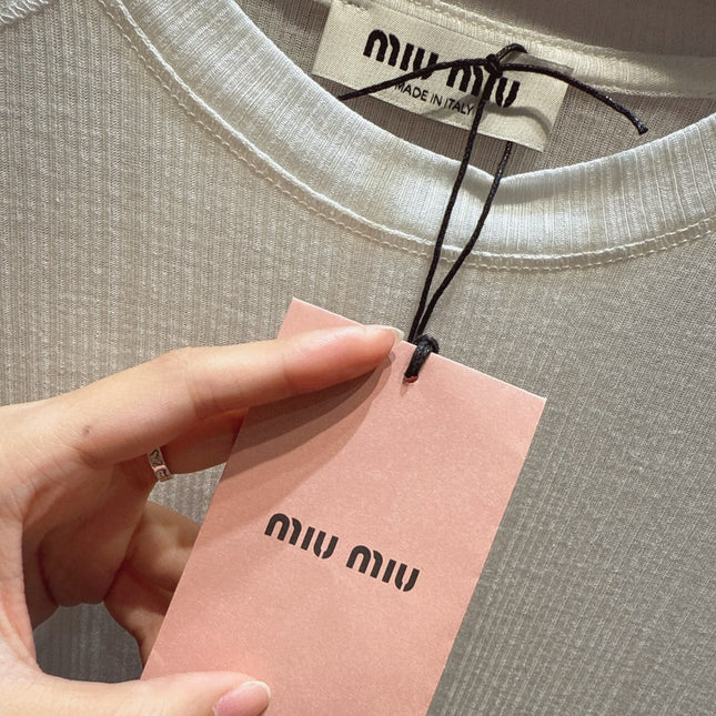 MIUMIU LONG-SLEEVE T-SHIRT STYLE 301