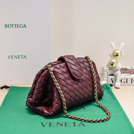 Teen Lauren 1980 With Chain 31.5 Burgundy Leather Ghw