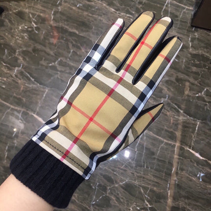 LINED GLOVES IN CAMEL BEIGE CASHMERE AND LAMBSKIN 454587