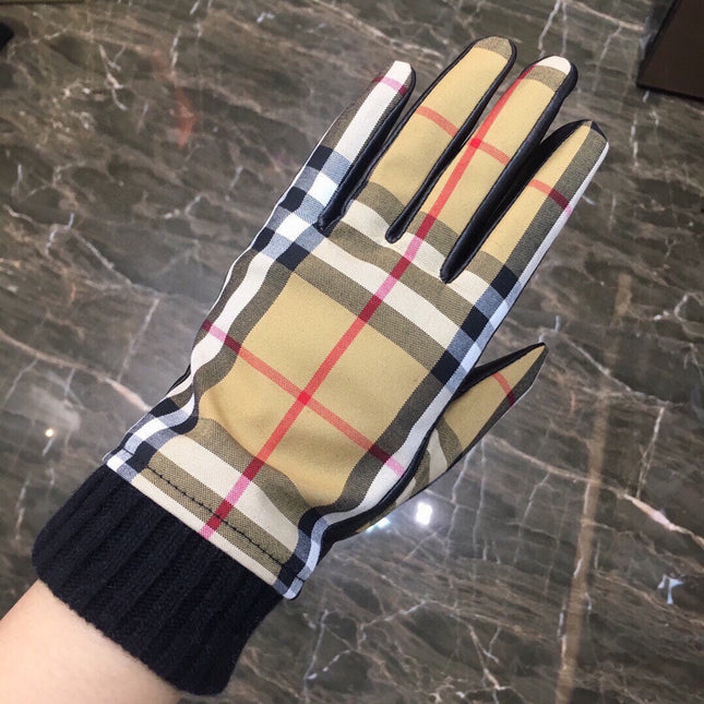 LINED GLOVES IN CAMEL BEIGE CASHMERE AND LAMBSKIN 454587