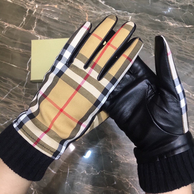 LINED GLOVES IN CAMEL BEIGE CASHMERE AND LAMBSKIN 454587