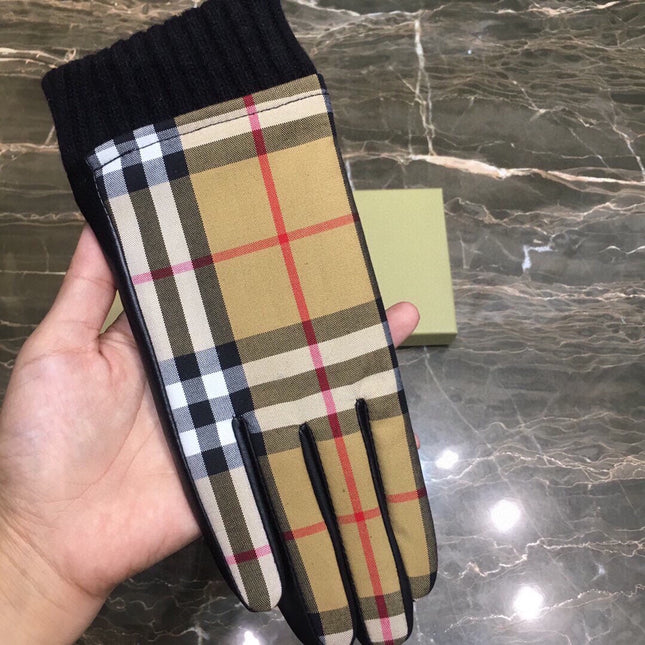 LINED GLOVES IN CAMEL BEIGE CASHMERE AND LAMBSKIN 454587
