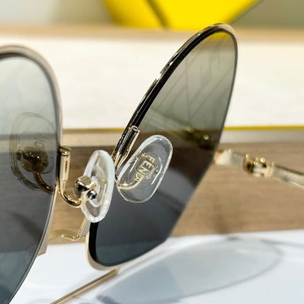 SKY AVIATOR FRAME SUNGLASSES FF0329 IN METAL