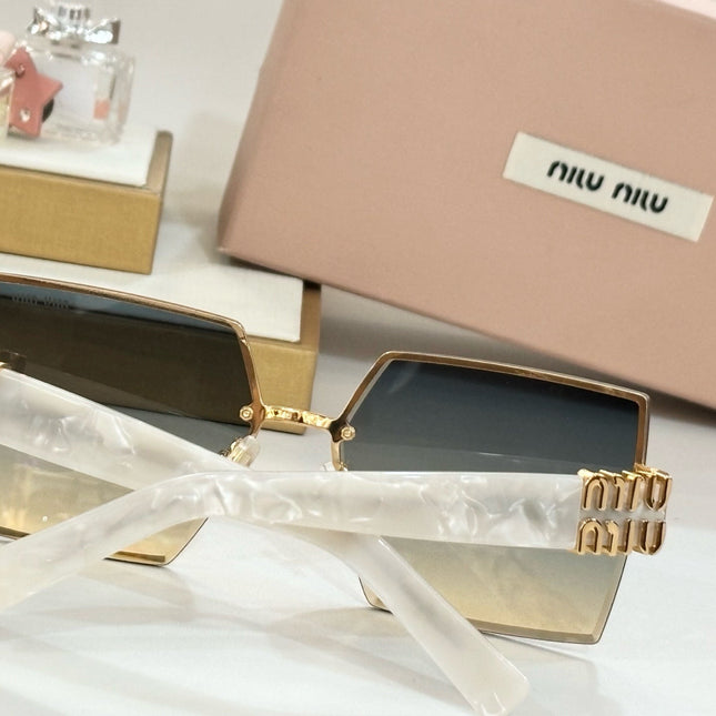 LOGO SQUARE SUNGLASSES MU117AV IN ACETATE