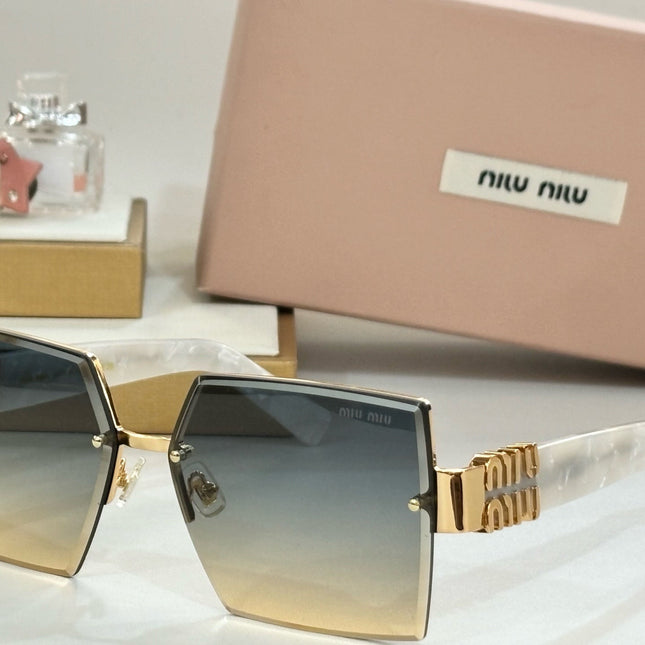 LOGO SQUARE SUNGLASSES MU117AV IN ACETATE