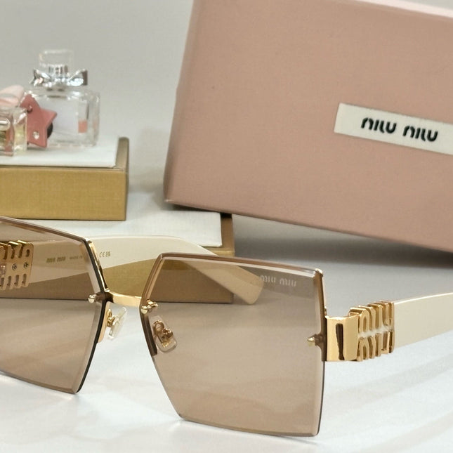 LOGO SQUARE SUNGLASSES MU117AV IN ACETATE