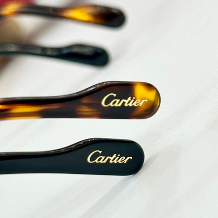 PREMIÈRE GEOMETRIC FRAME SUNGLASSES 530303 IN METAL AND WOODEN