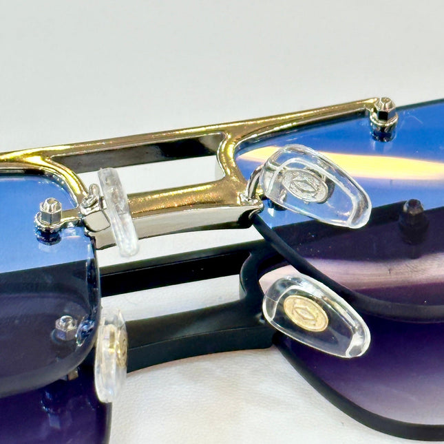 SANTOS RECTANGULAR FRAME SUNGLASSES CT0660S IN METAL
