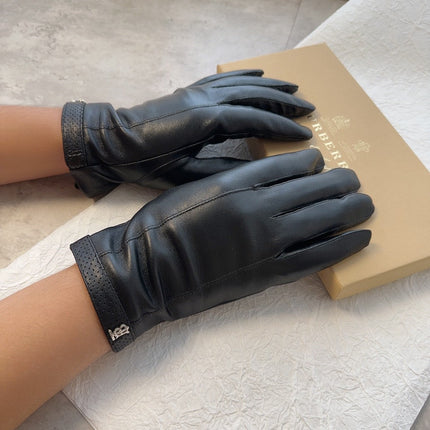 GLOVES IN BLACK LAMBSKIN 439186