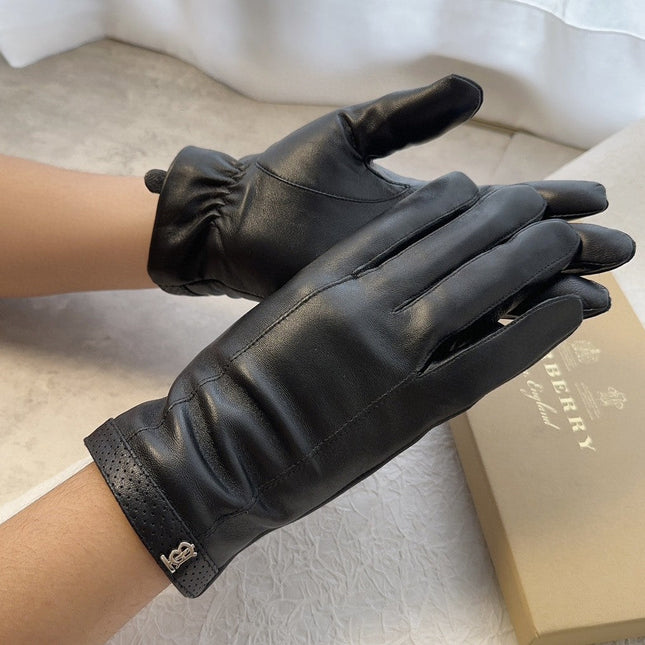 GLOVES IN BLACK LAMBSKIN 439186